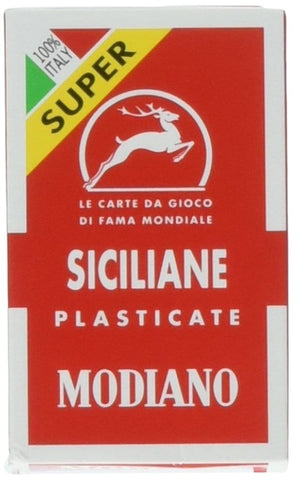 Modiano Italian Sicilian Scopa Playing Cards