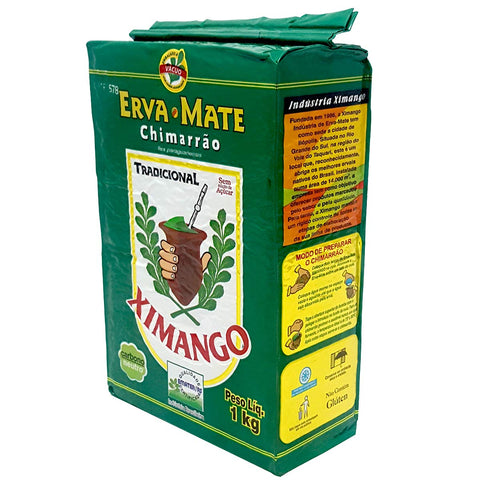 Ximango Yerba Mate - 35.27 Oz - Erva - Mate para Chimarrão Ximango - 1kg - Ella Direct